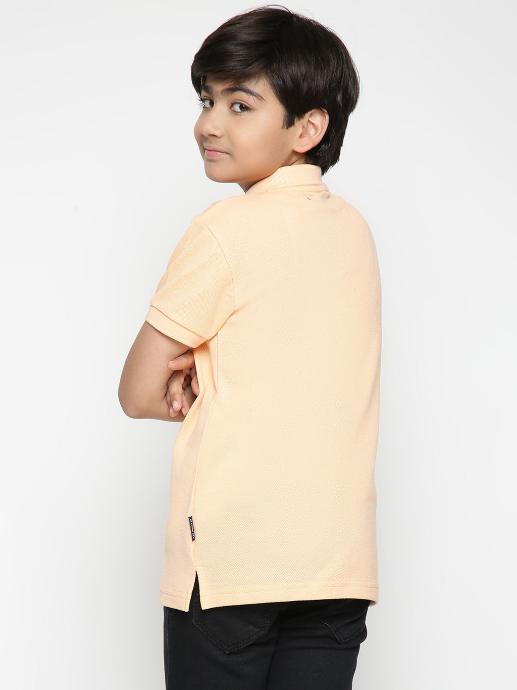 Lil Tomatoes Boys Cotton Polo T-shirt