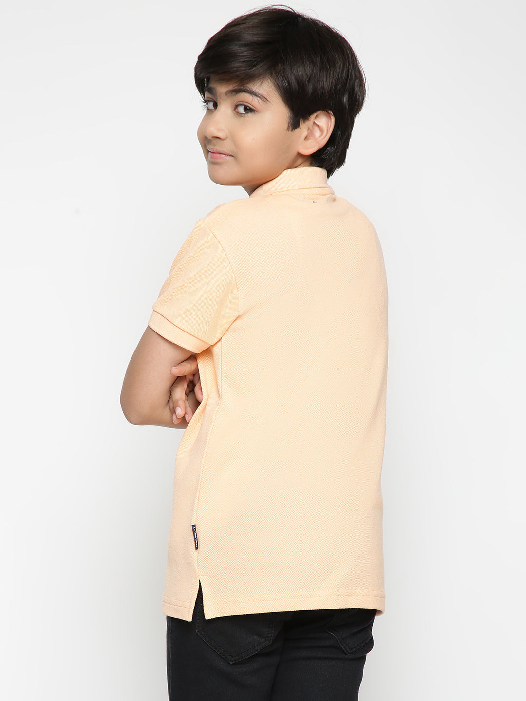 Lil Tomatoes Boys Cotton Polo T-shirt