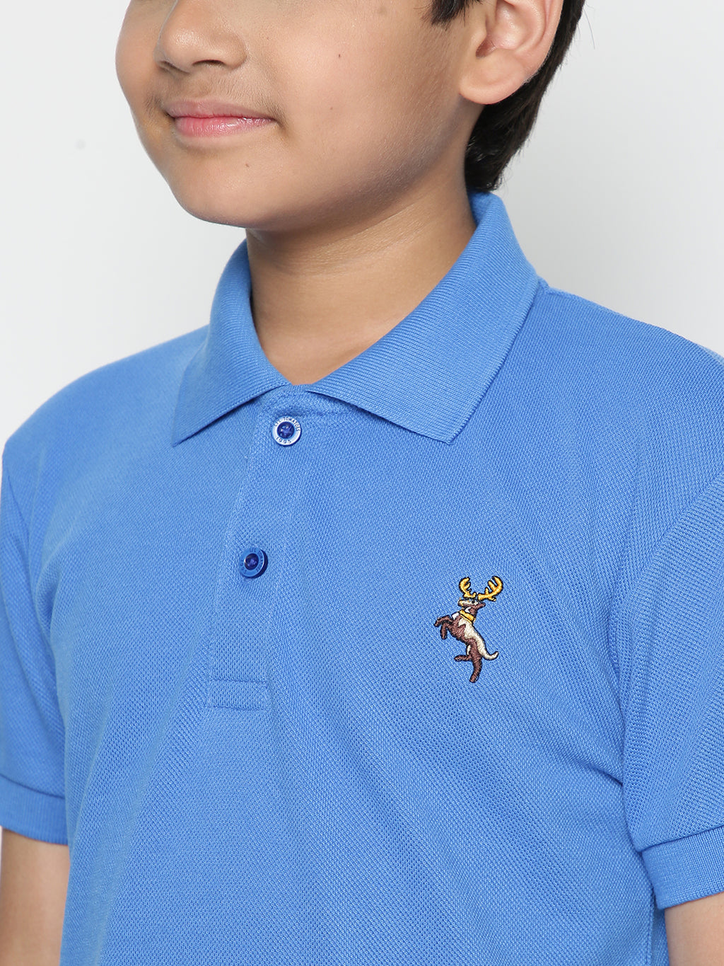 Lil Tomatoes Boys Cotton Polo T-shirt