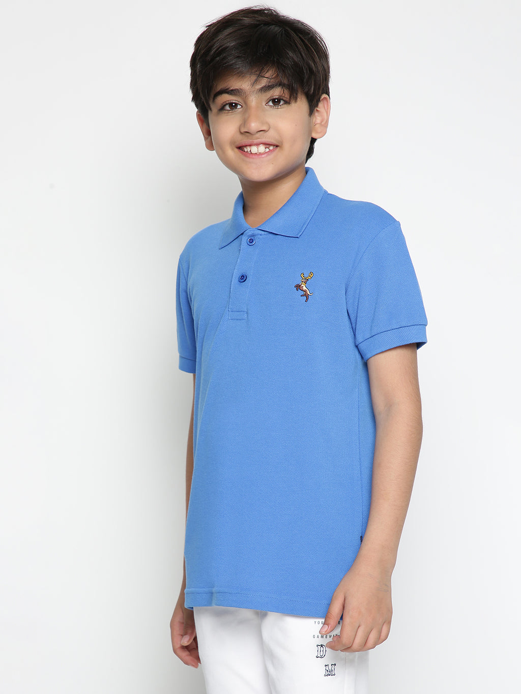 Lil Tomatoes Boys Cotton Polo T-shirt