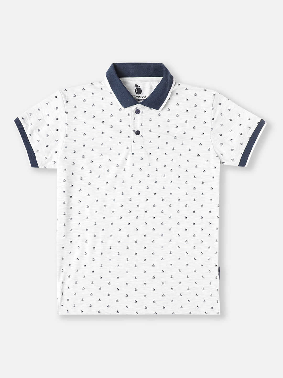 Lil Tomatoes Boys Cotton Pique Polo T-shirt