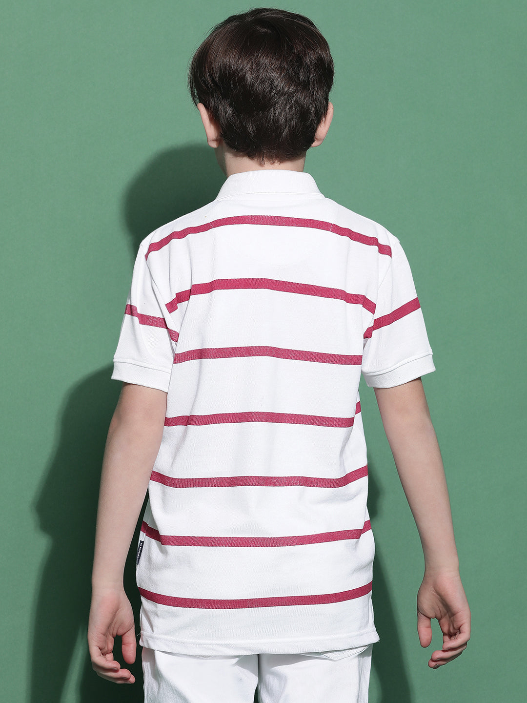 Lil Tomatoes Boys Cotton Polo T-shirt