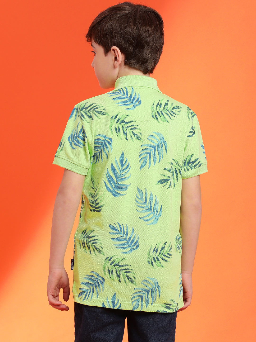 Lil Tomatoes Boys Cotton Polo T-shirt