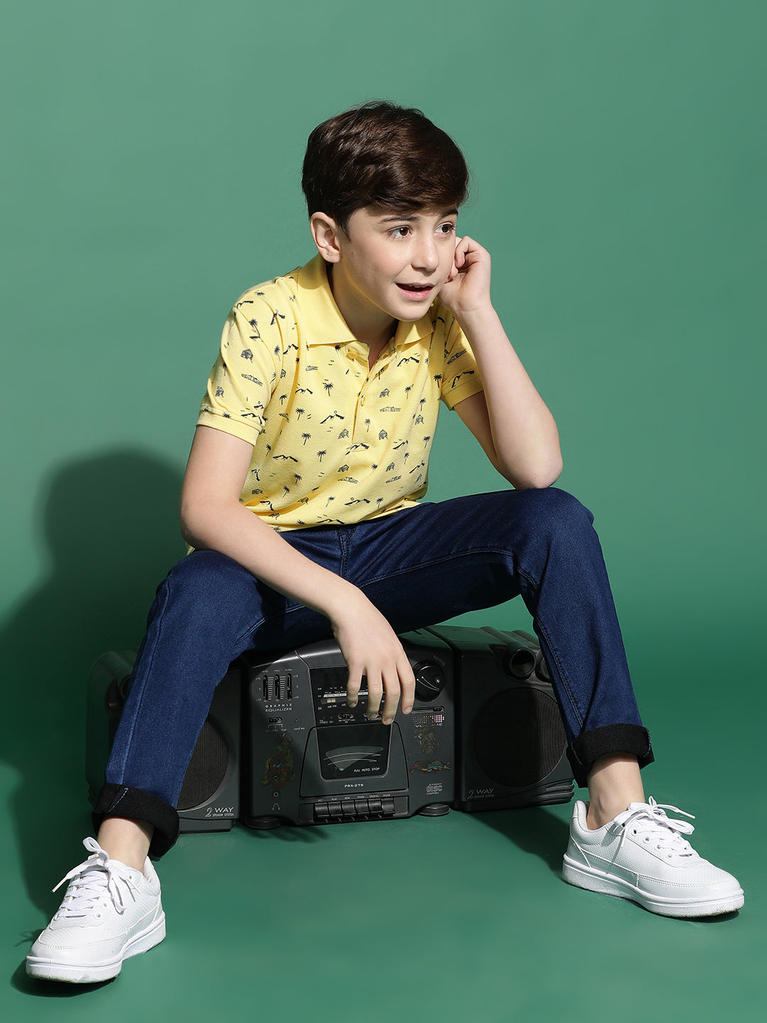 Lil Tomatoes Boys Cotton Polo T-shirt