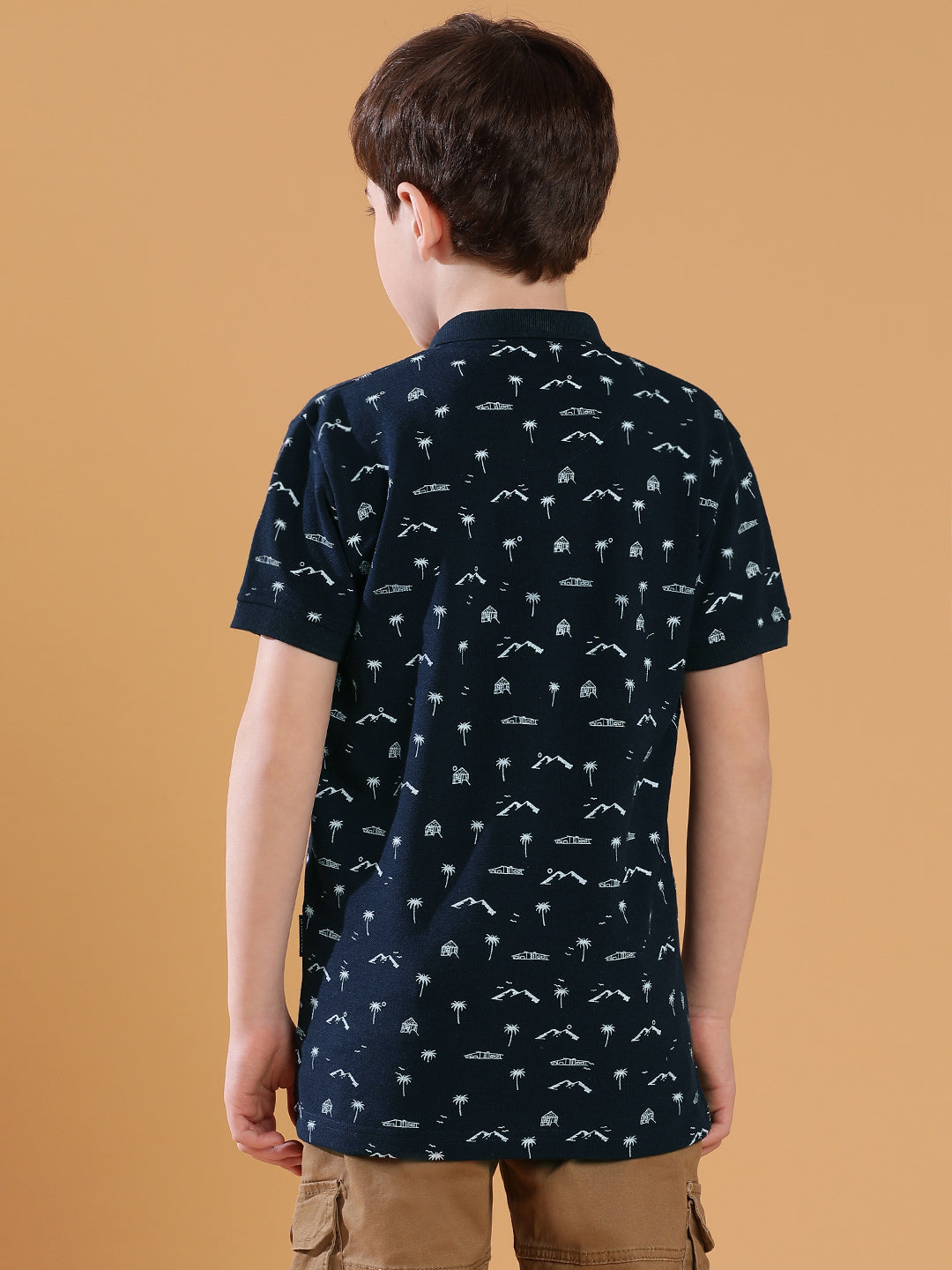Lil Tomatoes Boys Cotton Polo T-shirt