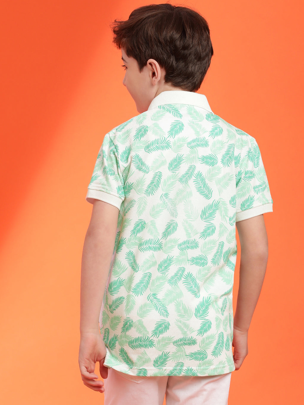 Lil Tomatoes Boys Cotton Polo T-shirt