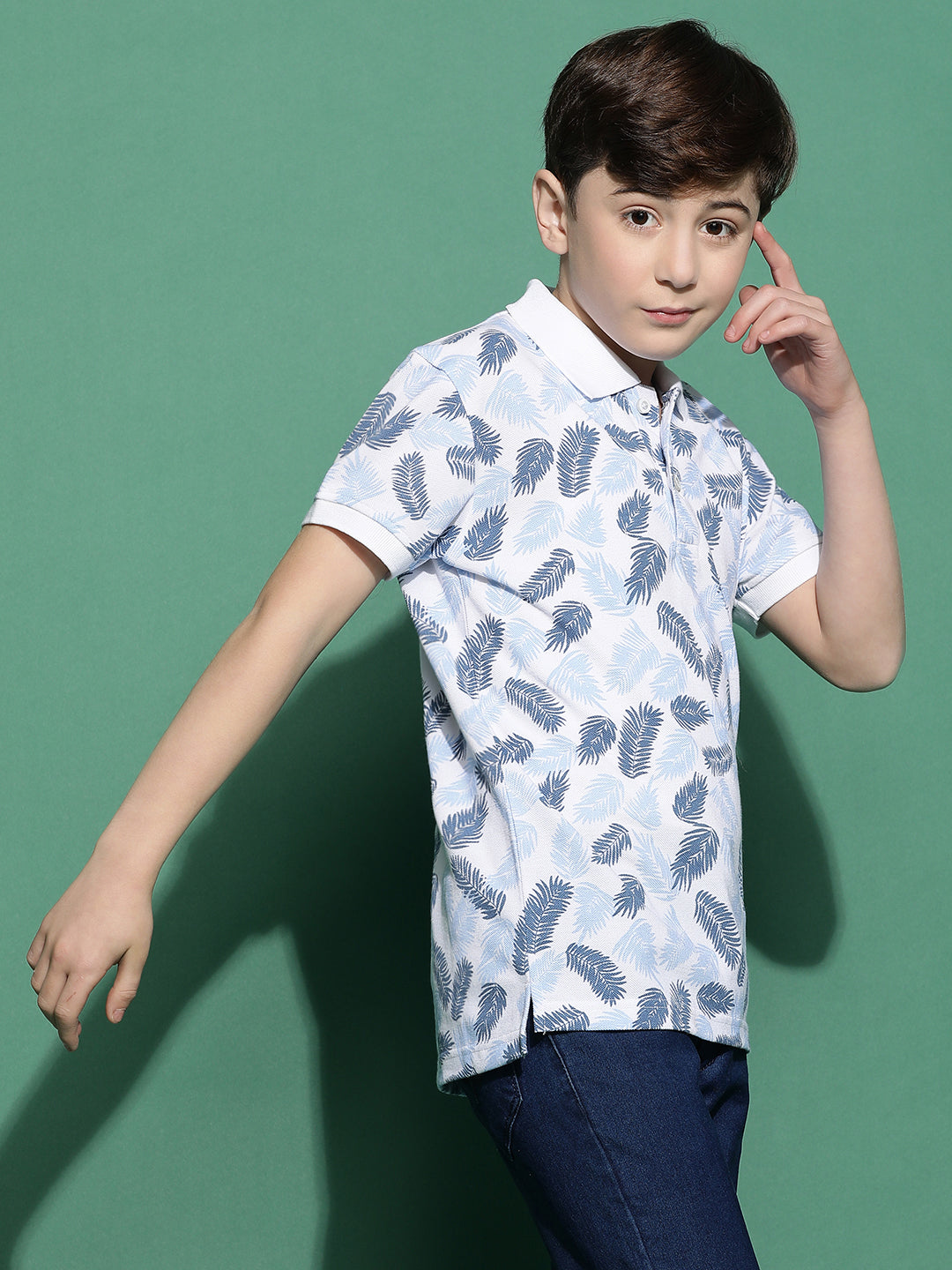 Lil Tomatoes Boys Cotton Polo T-shirt