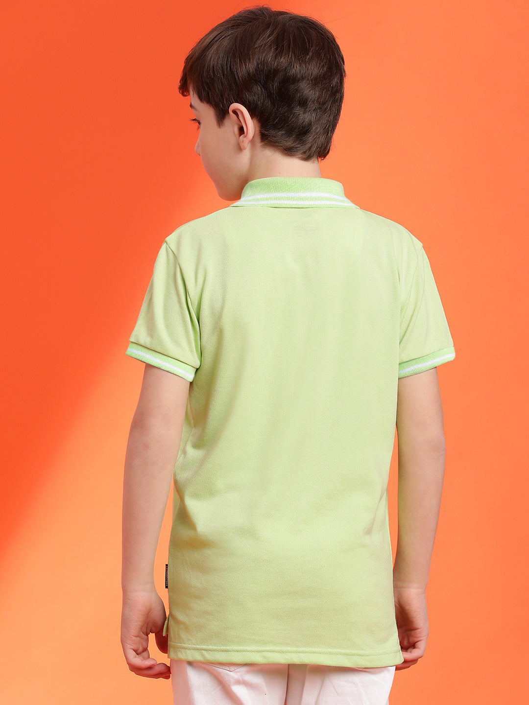 Lil Tomatoes Boys Cotton Polo T-shirt