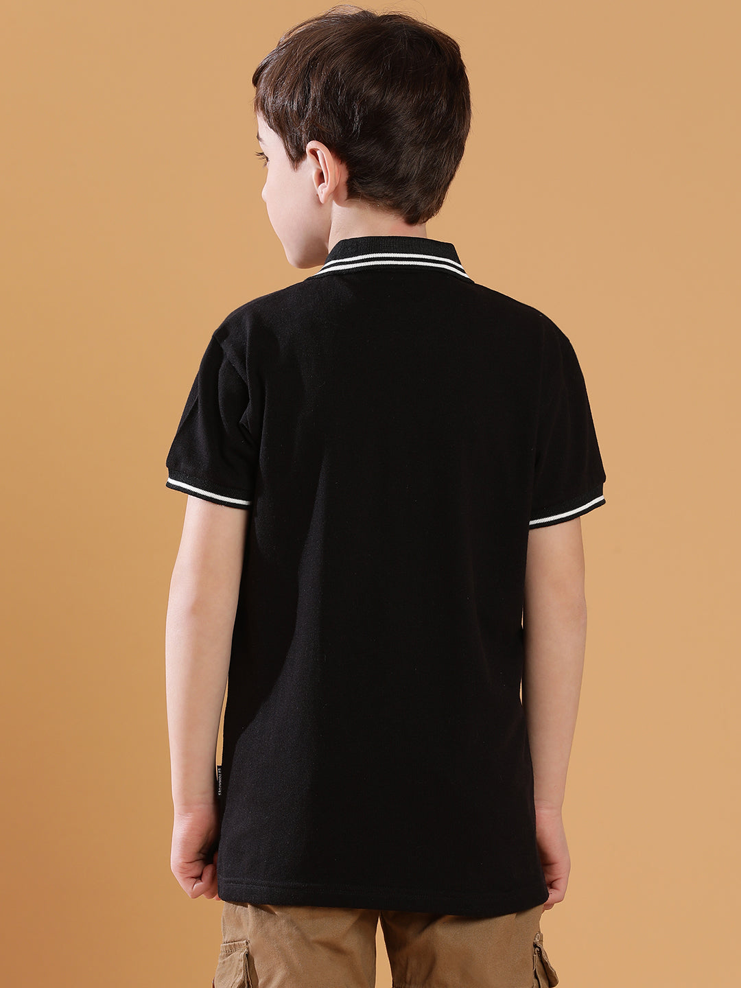 Lil Tomatoes Boys Cotton Polo T-shirt