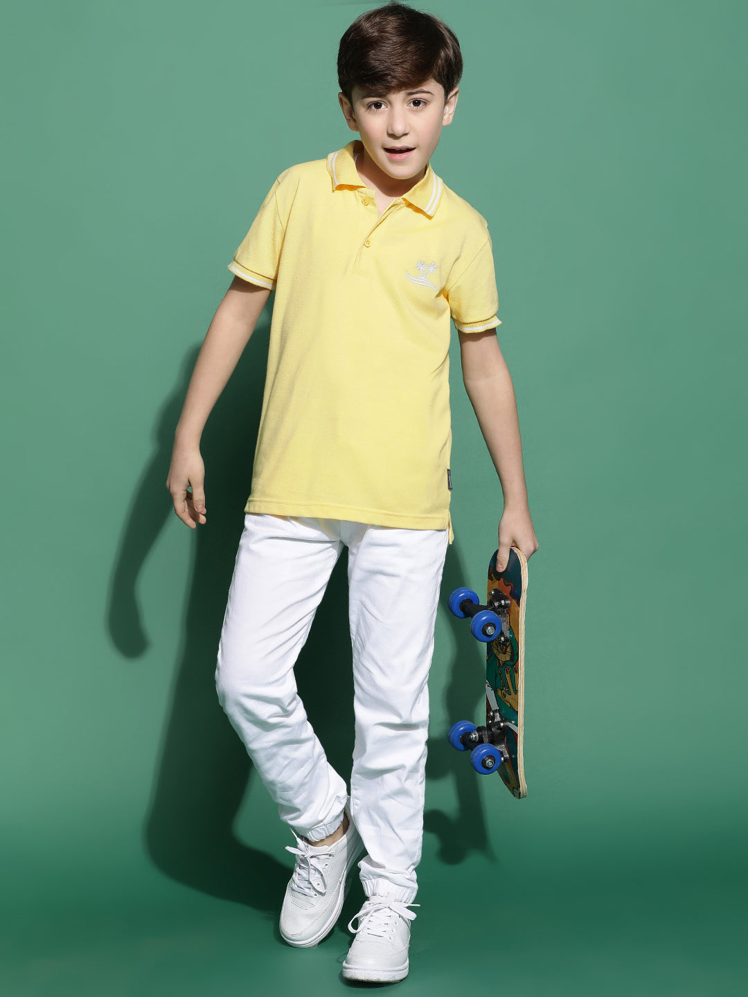 Lil Tomatoes Boys Cotton Polo T-shirt