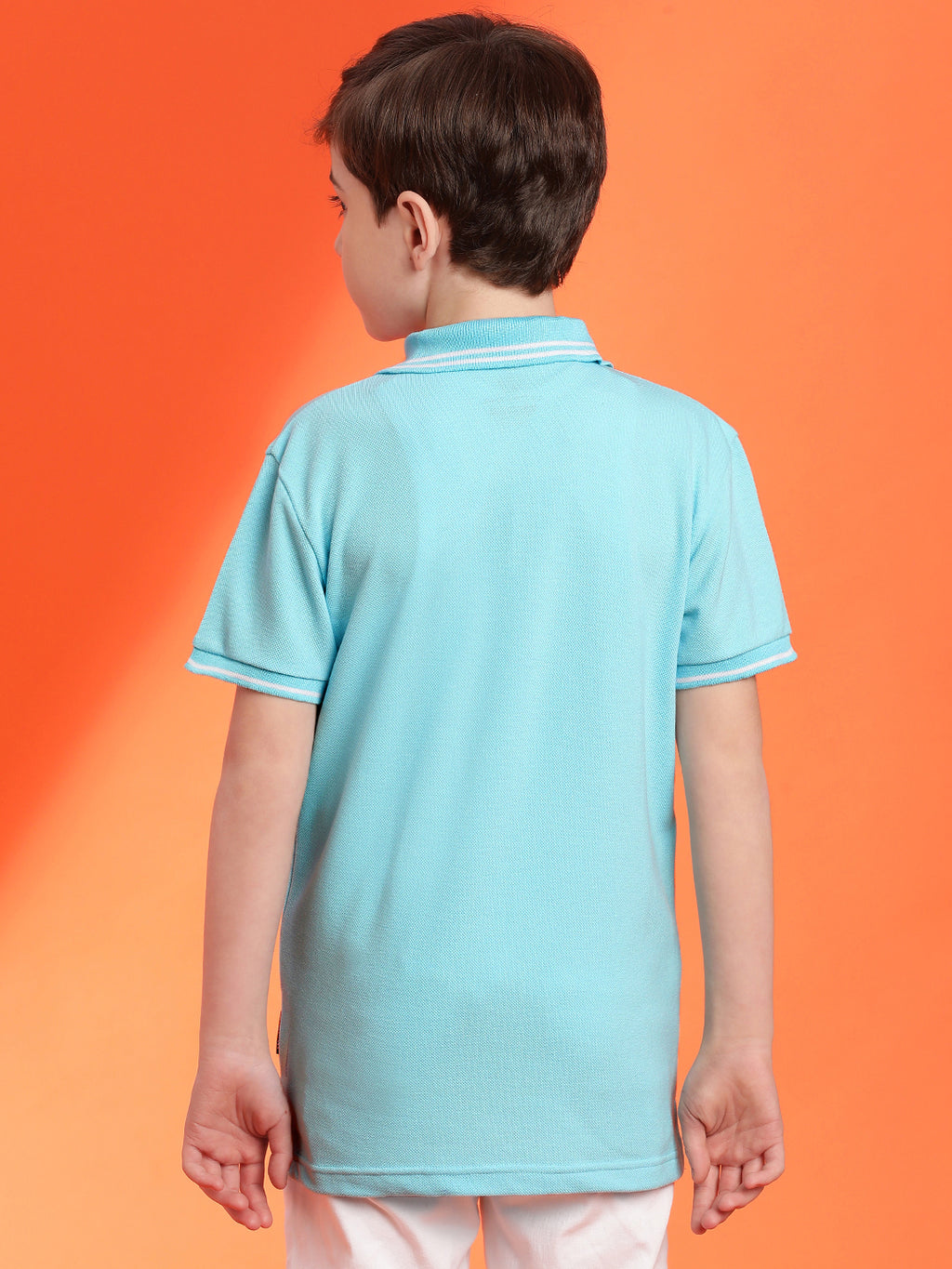 Lil Tomatoes Boys Cotton Polo T-shirt