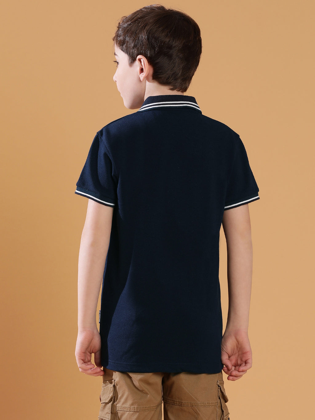 Lil Tomatoes Boys Cotton Polo T-shirt