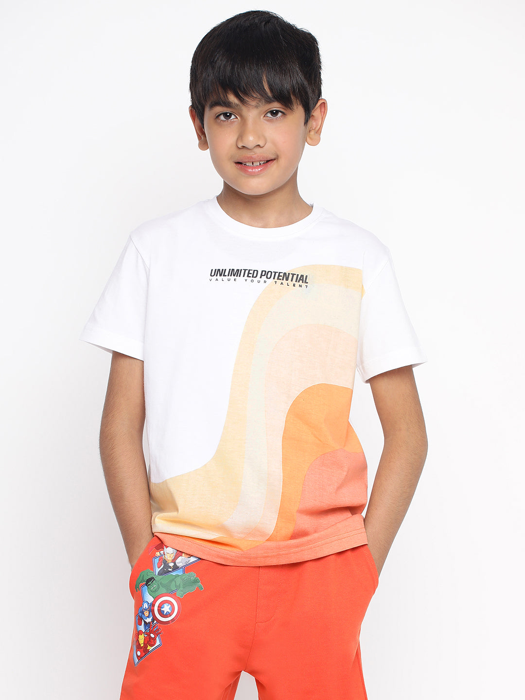 Lil Tomatoes Boys Cotton Polo T-shirt