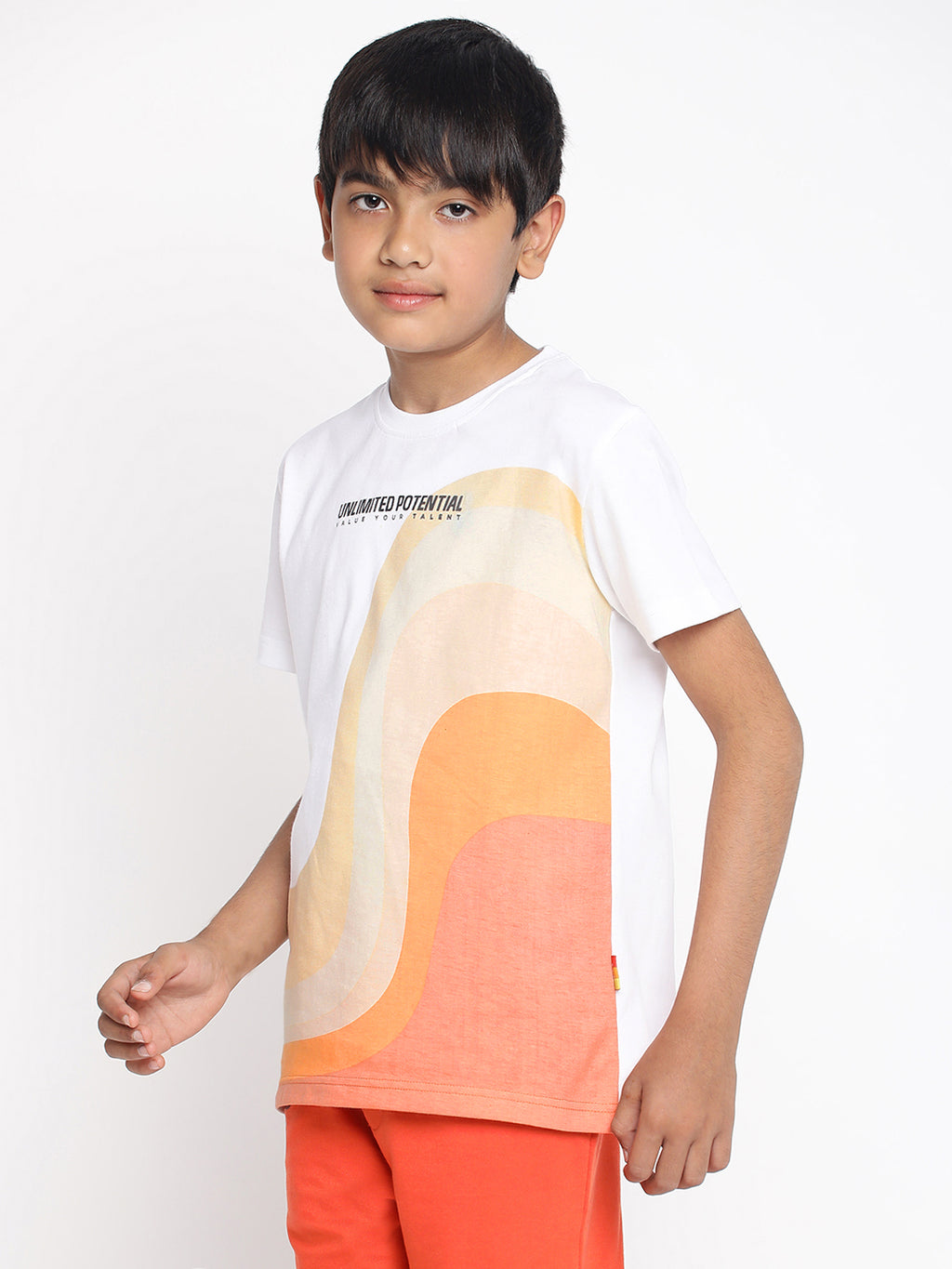 Lil Tomatoes Boys Cotton Polo T-shirt