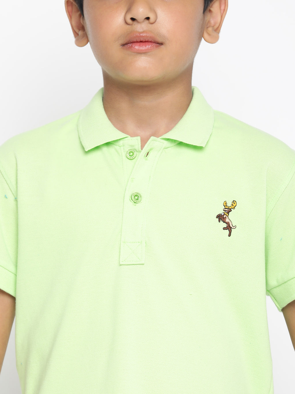 Lil Tomatoes Boys Cotton Polo T-shirt