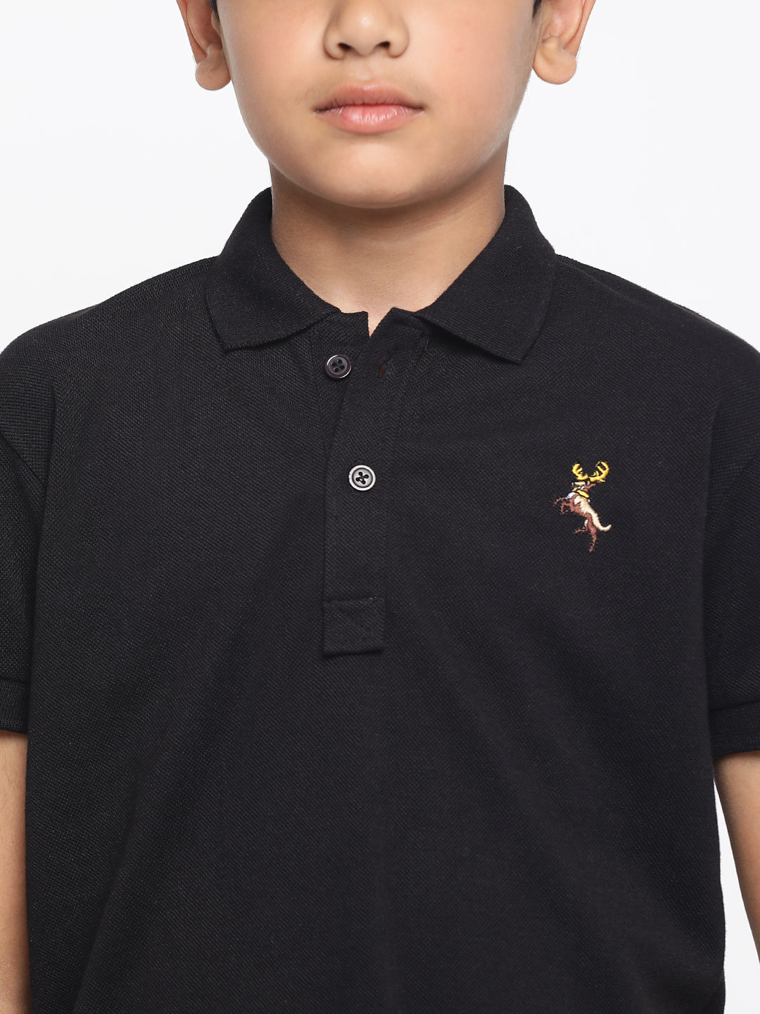 Lil Tomatoes Boys Cotton Polo T-shirt
