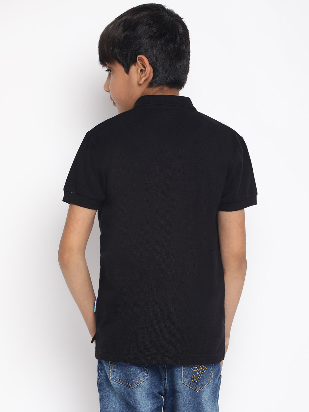 Lil Tomatoes Boys Cotton Polo T-shirt