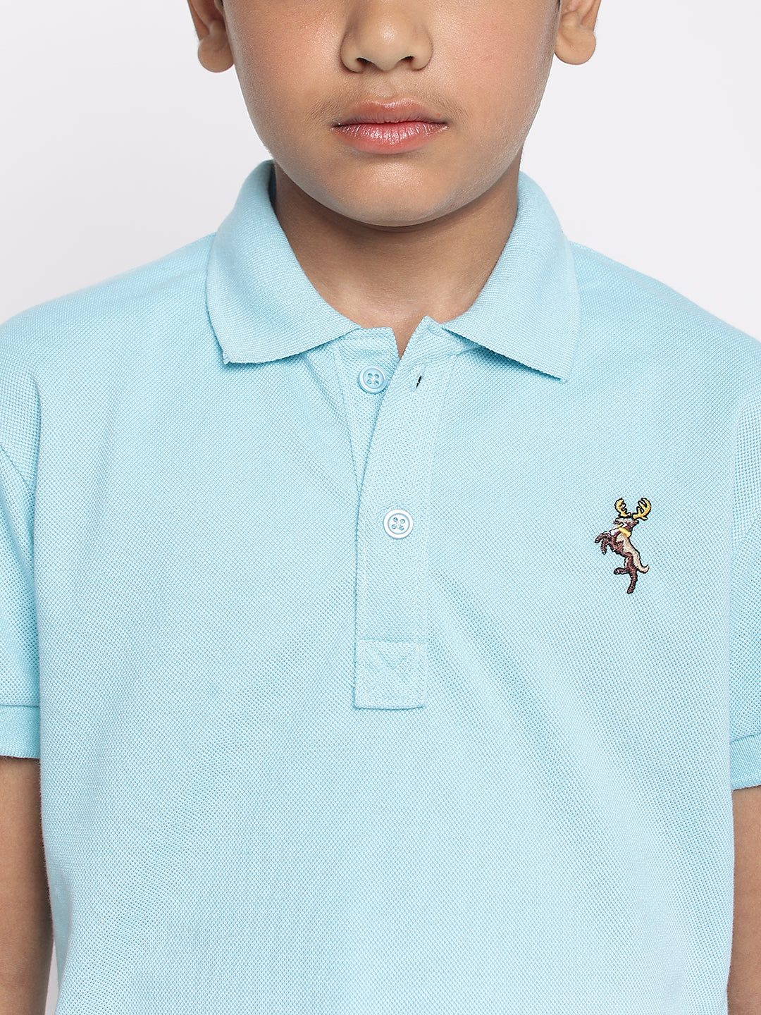 Lil Tomatoes Boys Cotton Polo T-shirt