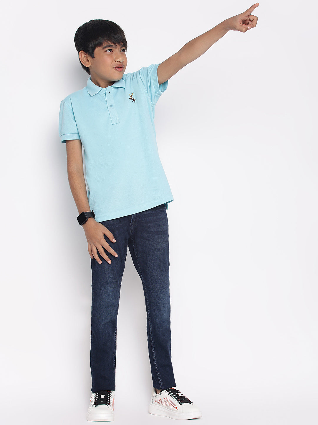 Lil Tomatoes Boys Cotton Polo T-shirt