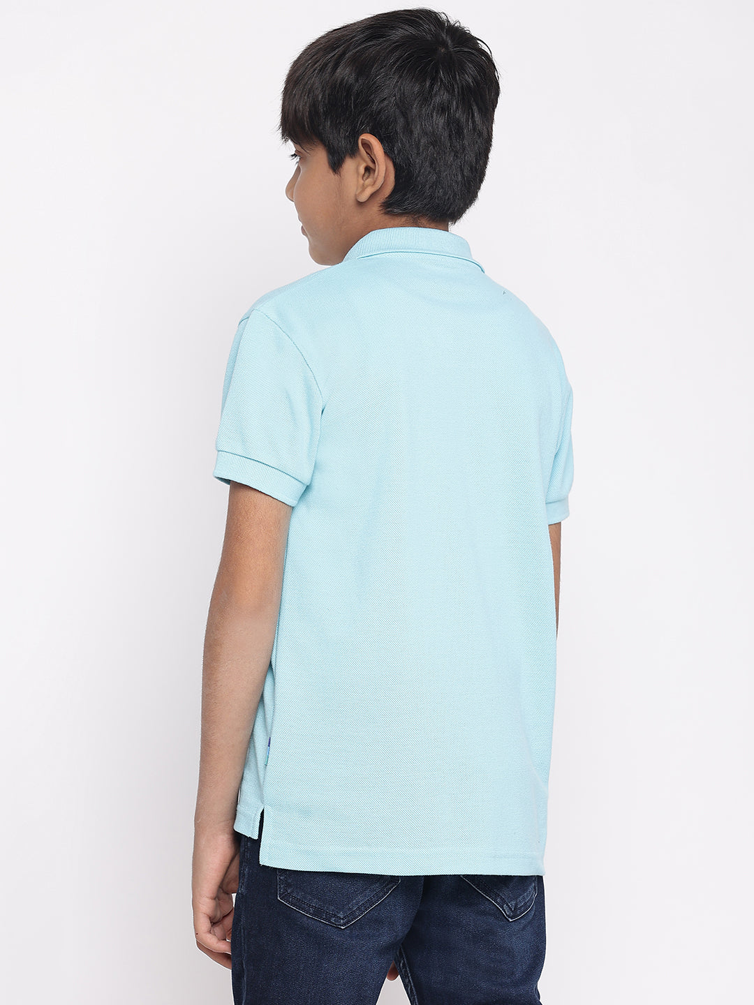 Lil Tomatoes Boys Cotton Polo T-shirt