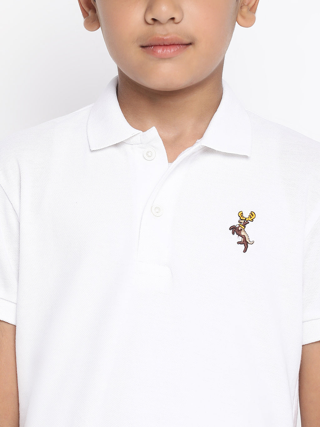 Lil Tomatoes Boys Cotton Polo T-shirt