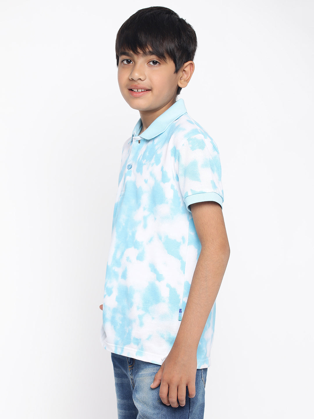 Lil Tomatoes Boys Cotton Polo T-shirt