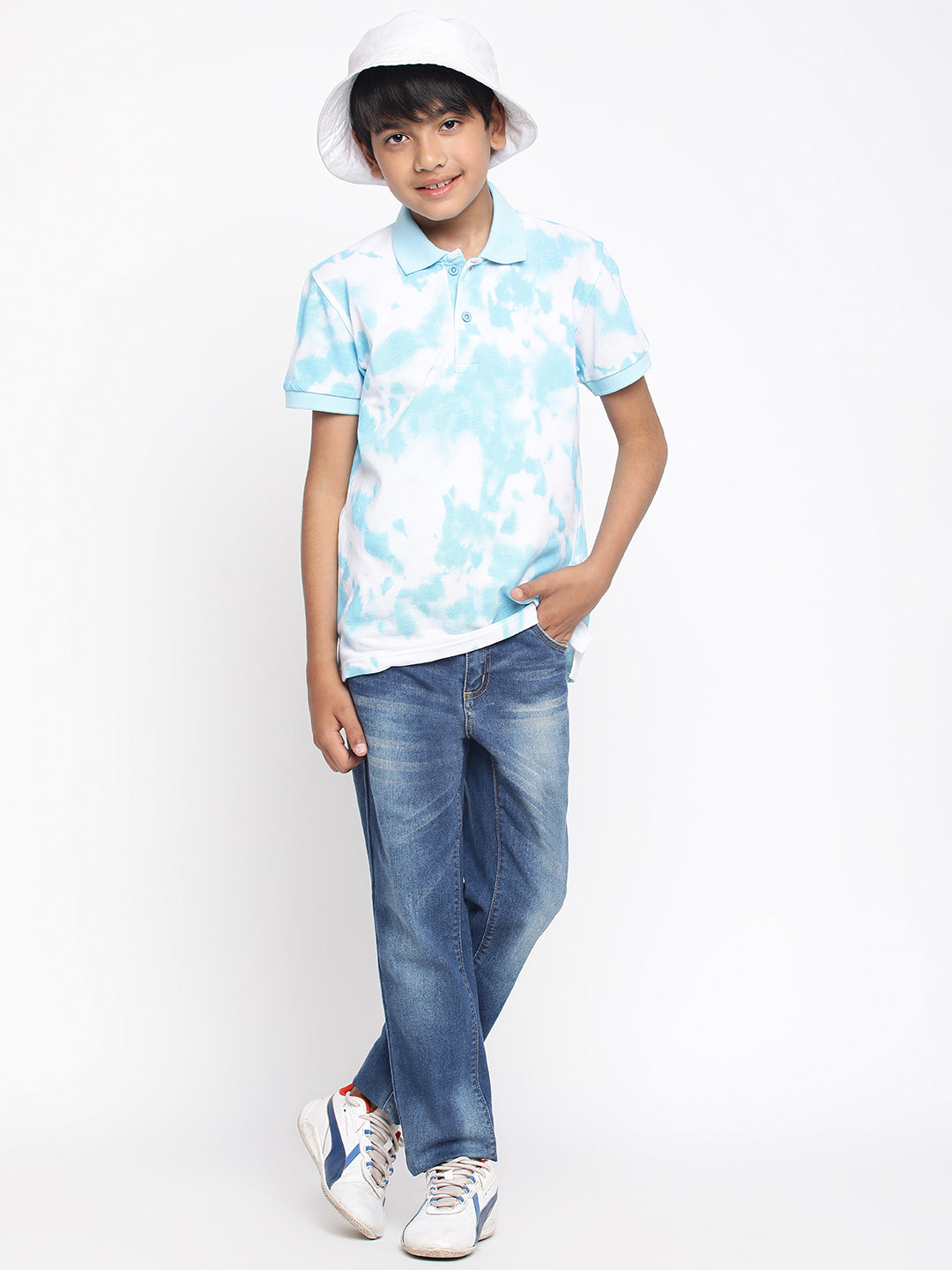 Lil Tomatoes Boys Cotton Polo T-shirt