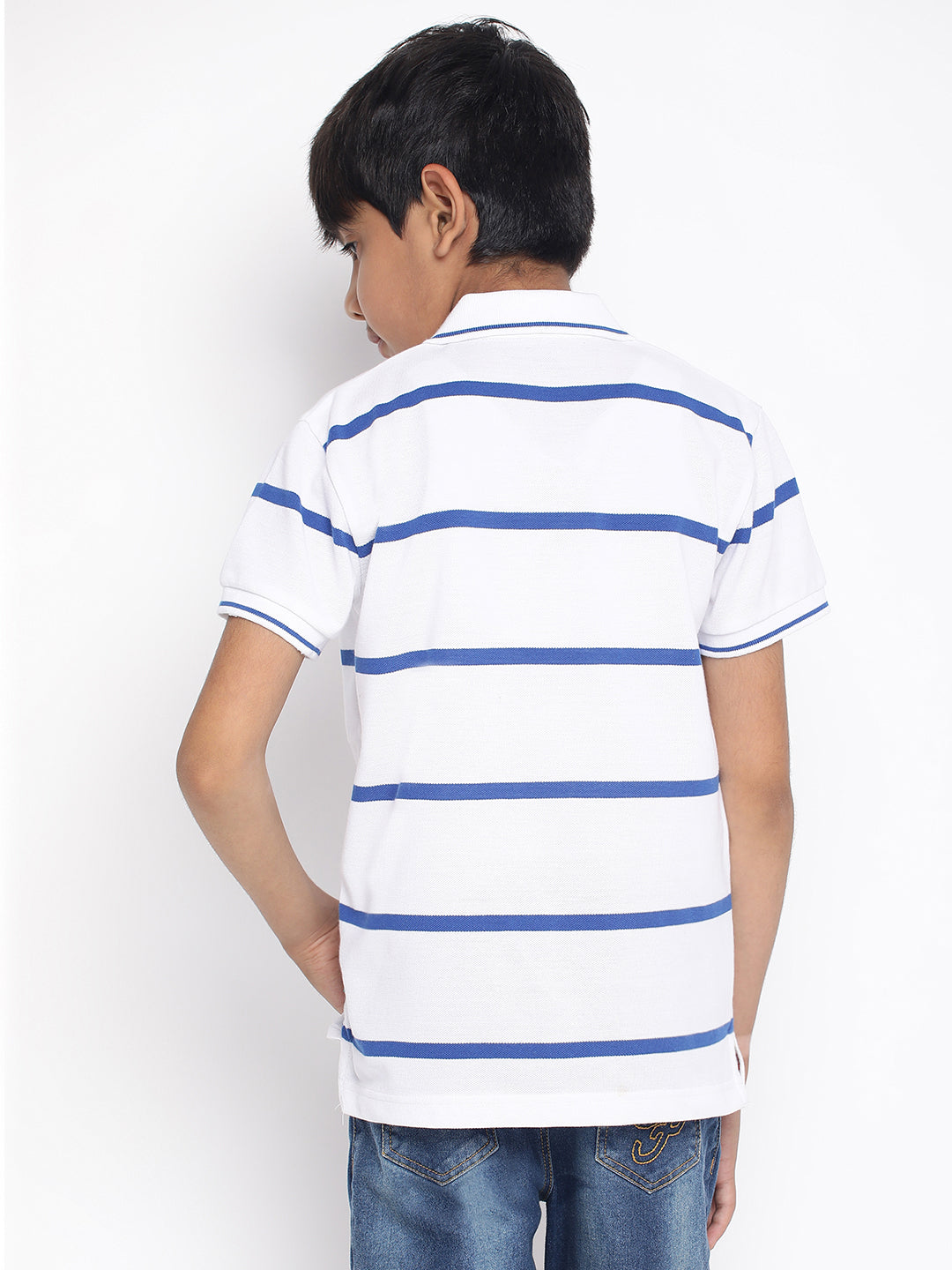 Lil Tomatoes Boys Cotton Polo T-shirt