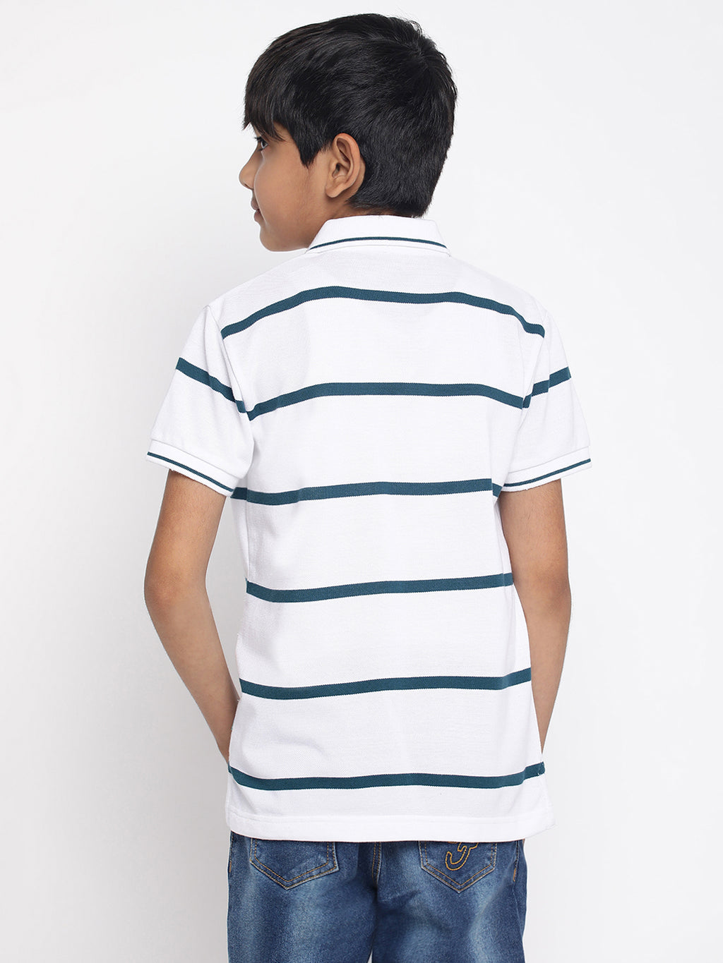 Lil Tomatoes Boys Cotton Polo T-shirt