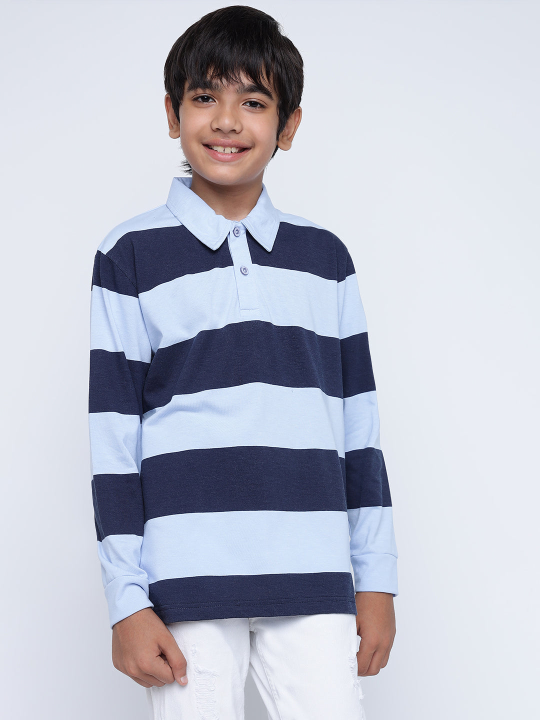 Lil Tomatoes Boys Cotton Polo T-shirt