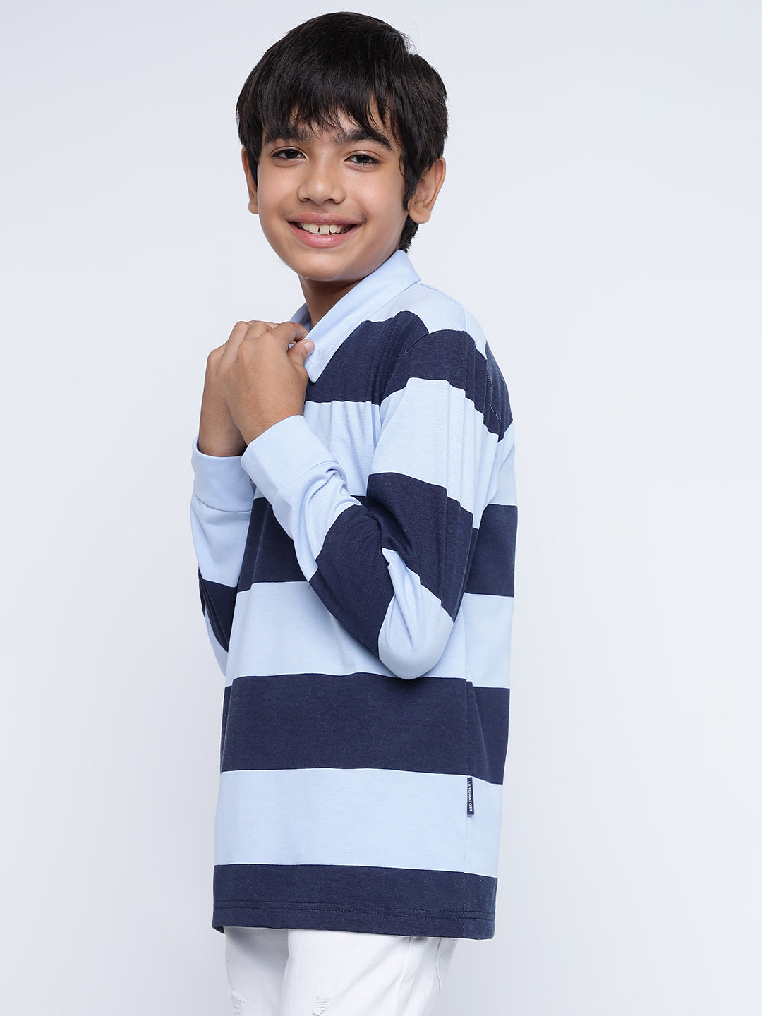 Lil Tomatoes Boys Cotton Polo T-shirt