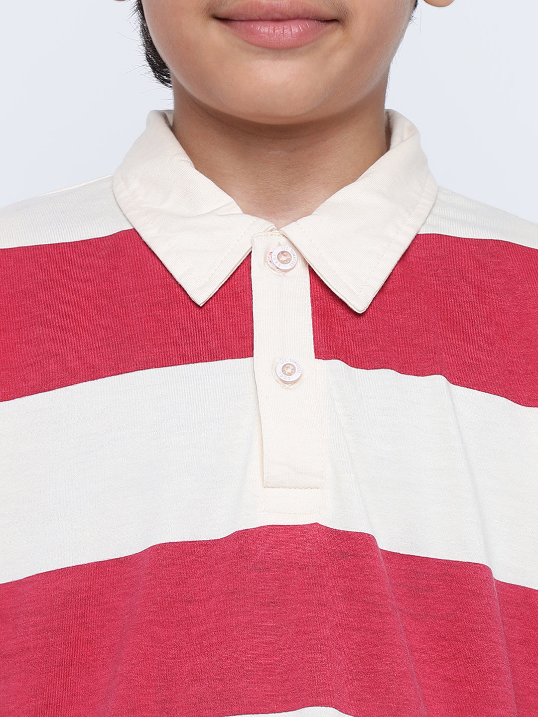 Lil Tomatoes Boys Cotton Polo T-shirt
