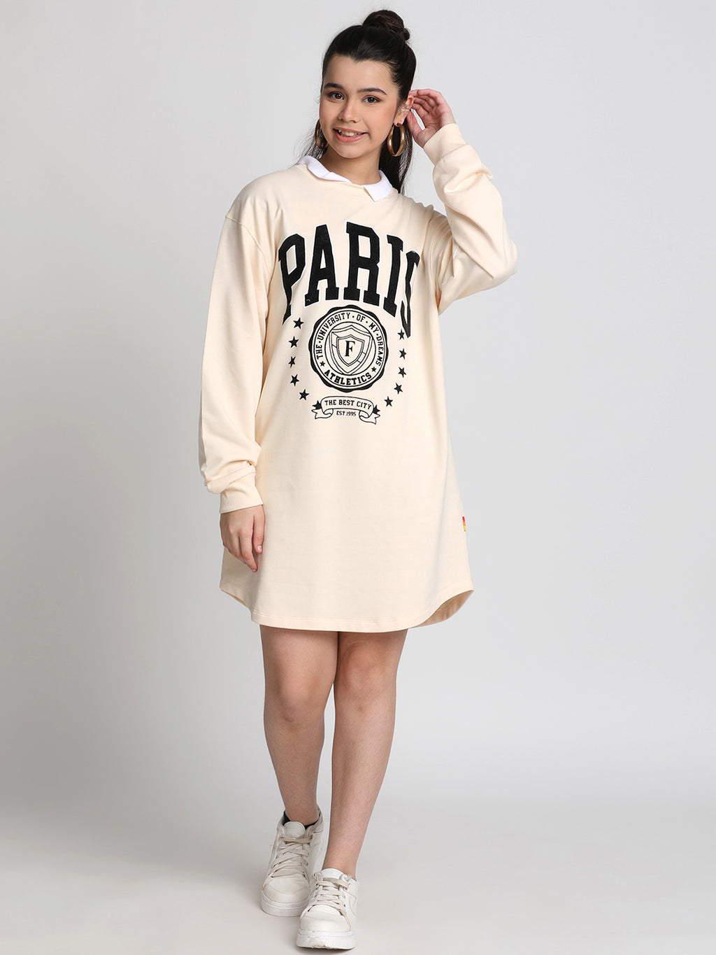 Lil Tomatoes Girls Light Weight Cotton Looper Dress