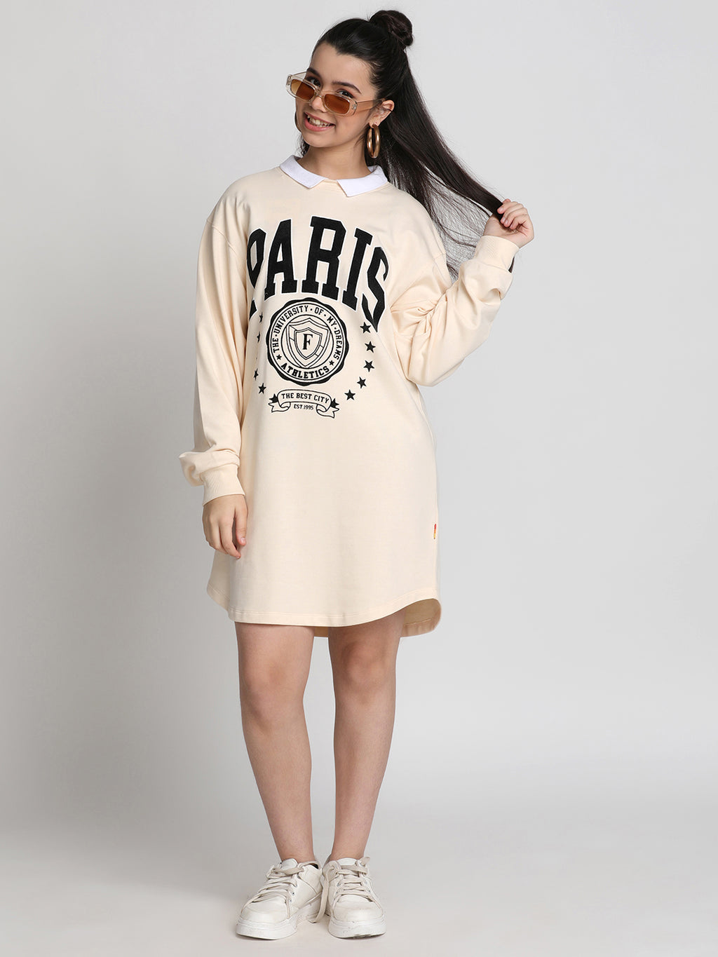 Lil Tomatoes Girls Light Weight Cotton Looper Dress