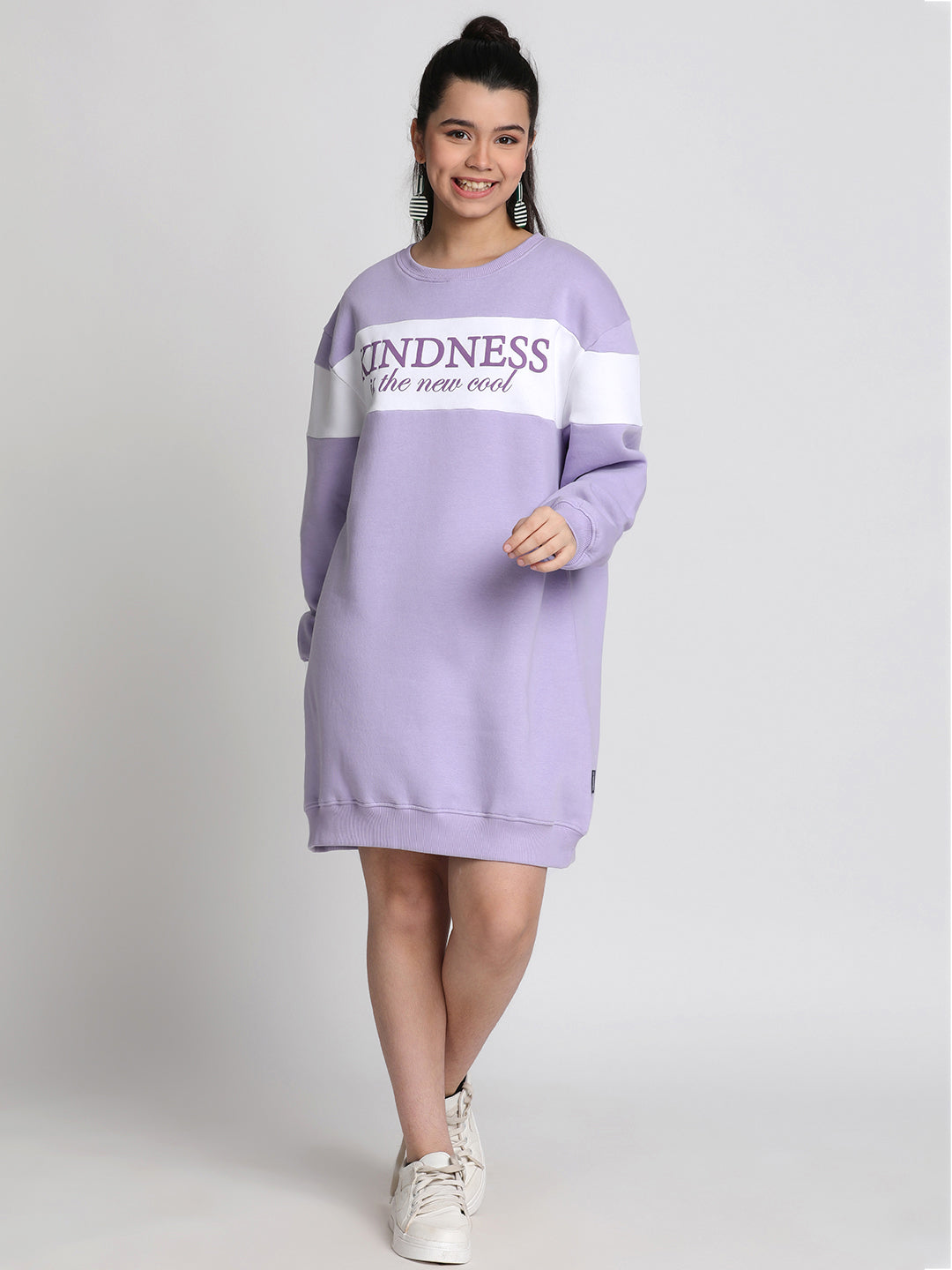 Lil Tomatoes Girls Heavy Weight Cotton Looper Dress