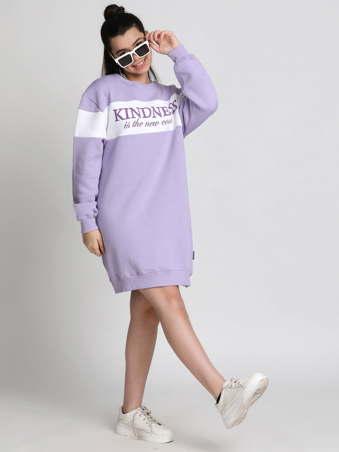 Lil Tomatoes Girls Heavy Weight Cotton Looper Dress