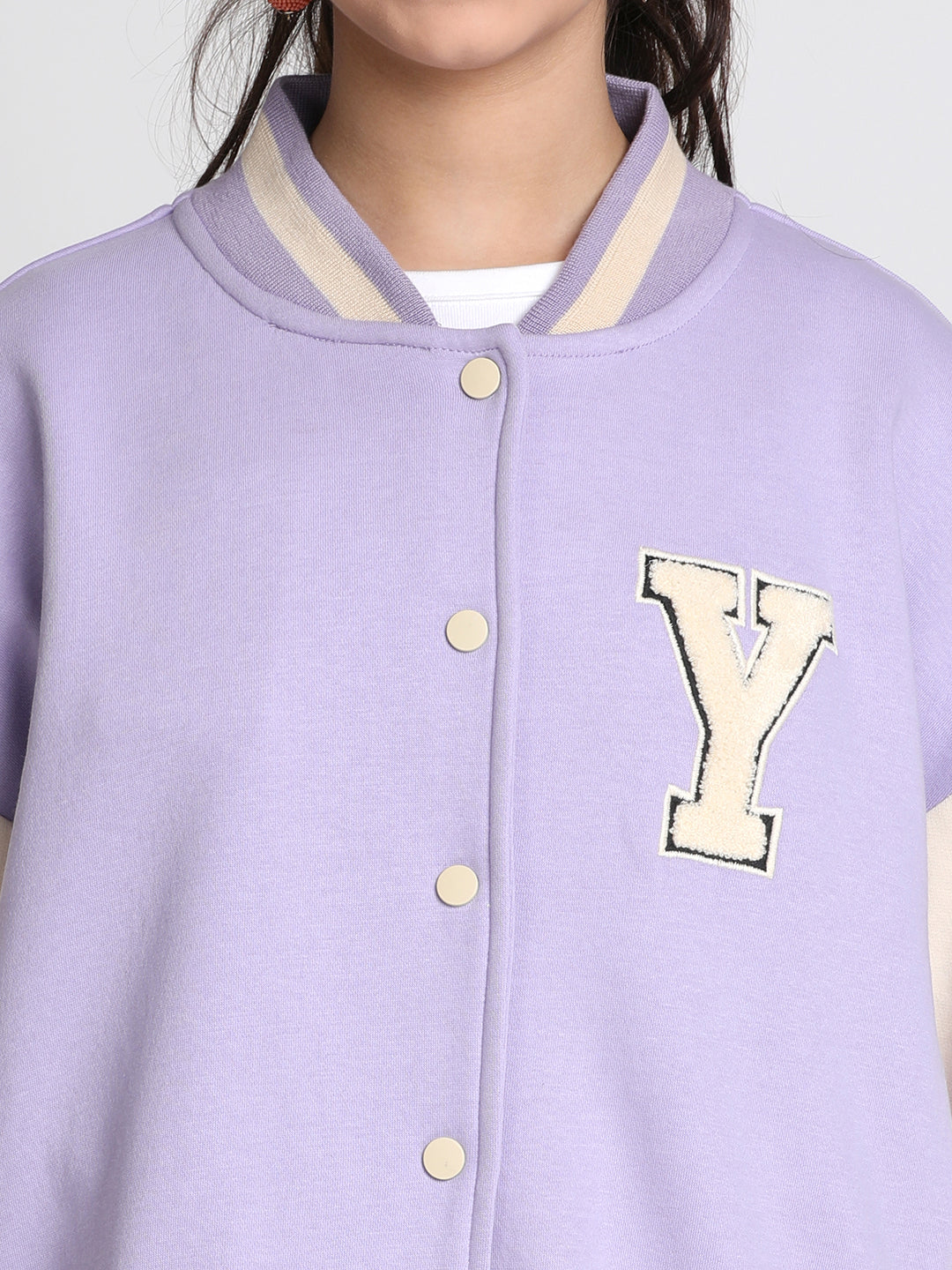 Lil Tomatoes Girls Heavy Weight Cotton Fleece Jacket