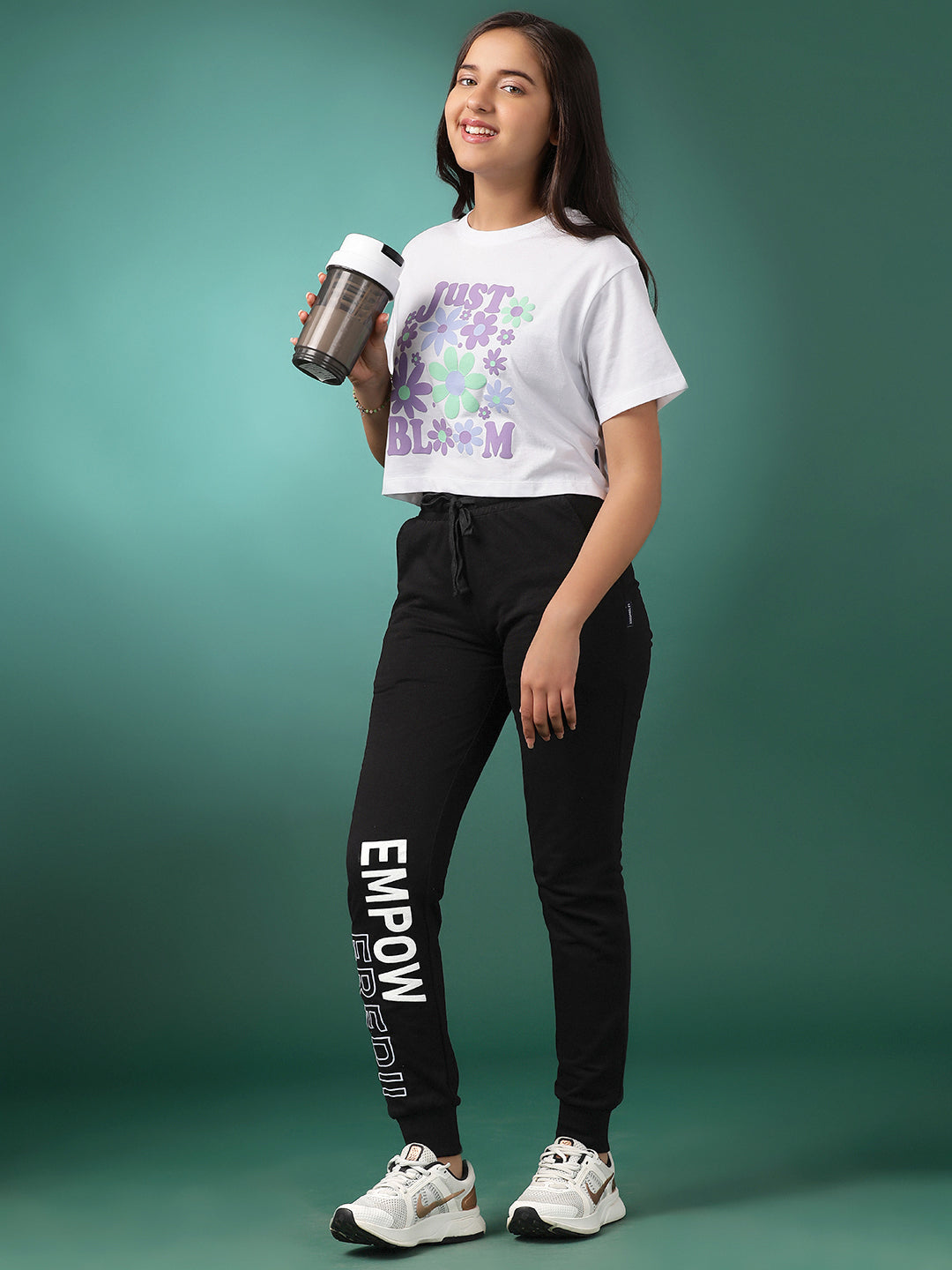 Lil Tomatoes Girls Cotton Trackpant