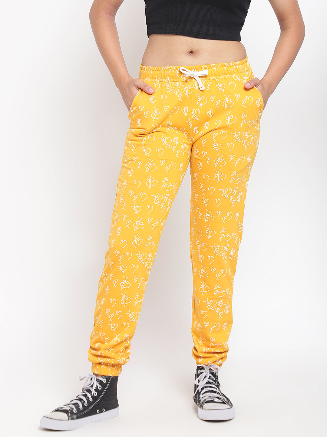 Li'l Tomatoes Girls Cotton Trackpant