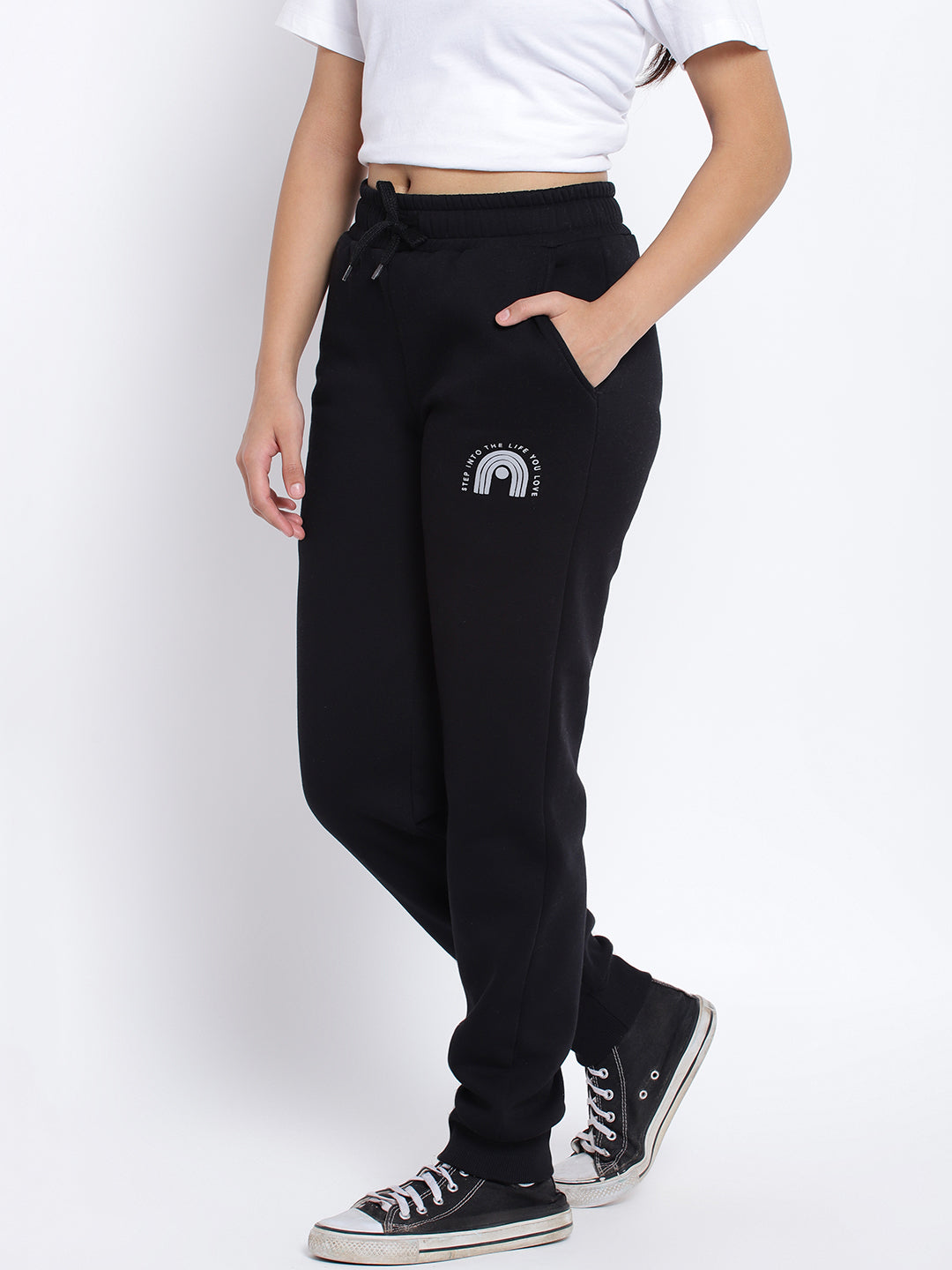 Lil Tomatoes Girls Cotton Fleece Trackpant