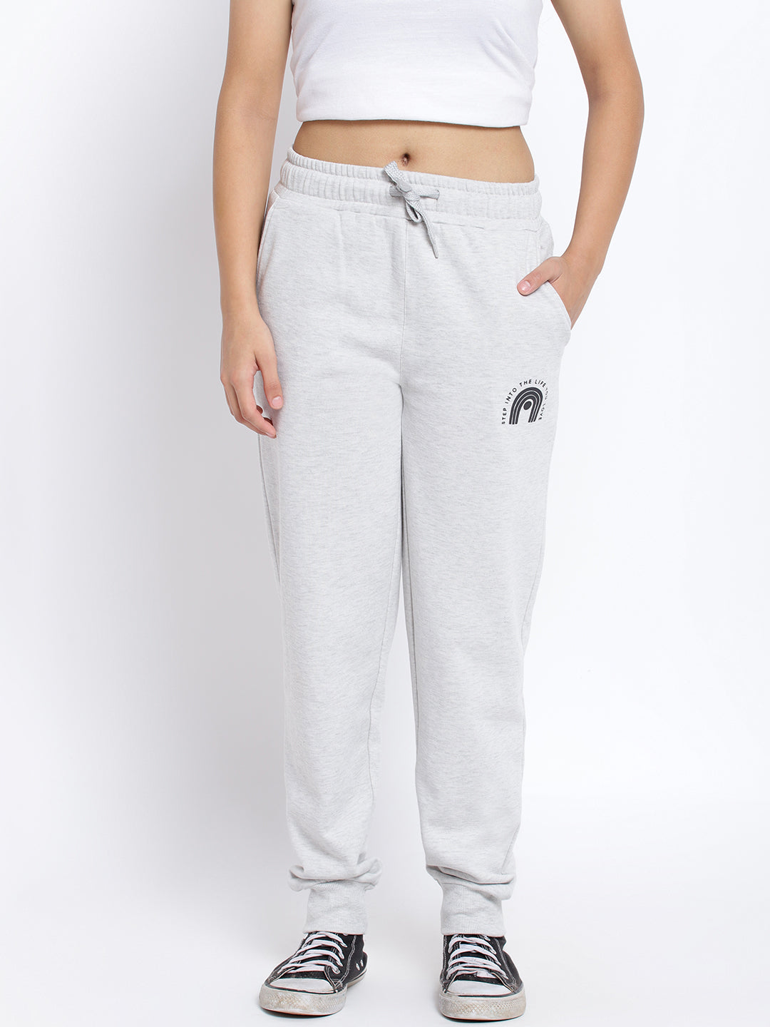 Lil Tomatoes Girls Cotton Fleece Trackpant