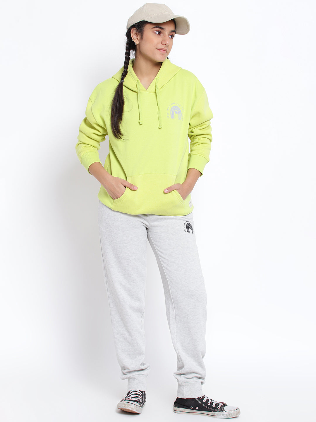 Lil Tomatoes Girls Cotton Fleece Trackpant