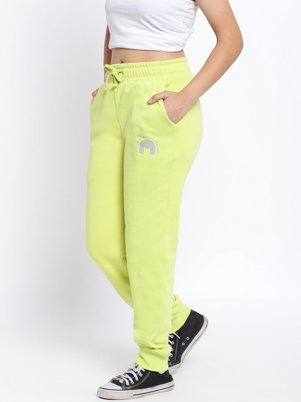 Lil Tomatoes Girls Cotton Fleece Trackpant