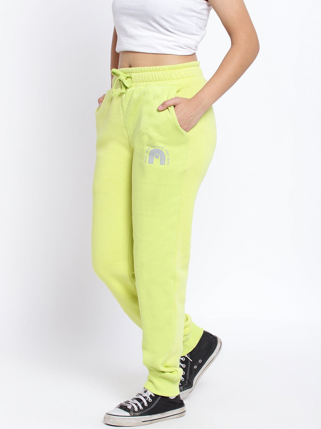 Lil Tomatoes Girls Cotton Fleece Trackpant