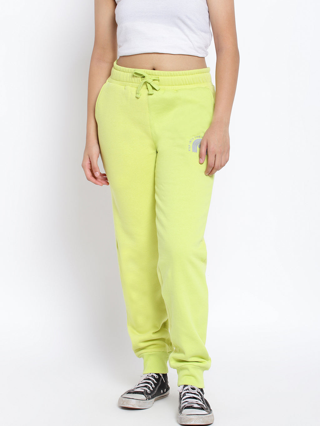 Lil Tomatoes Girls Cotton Fleece Trackpant