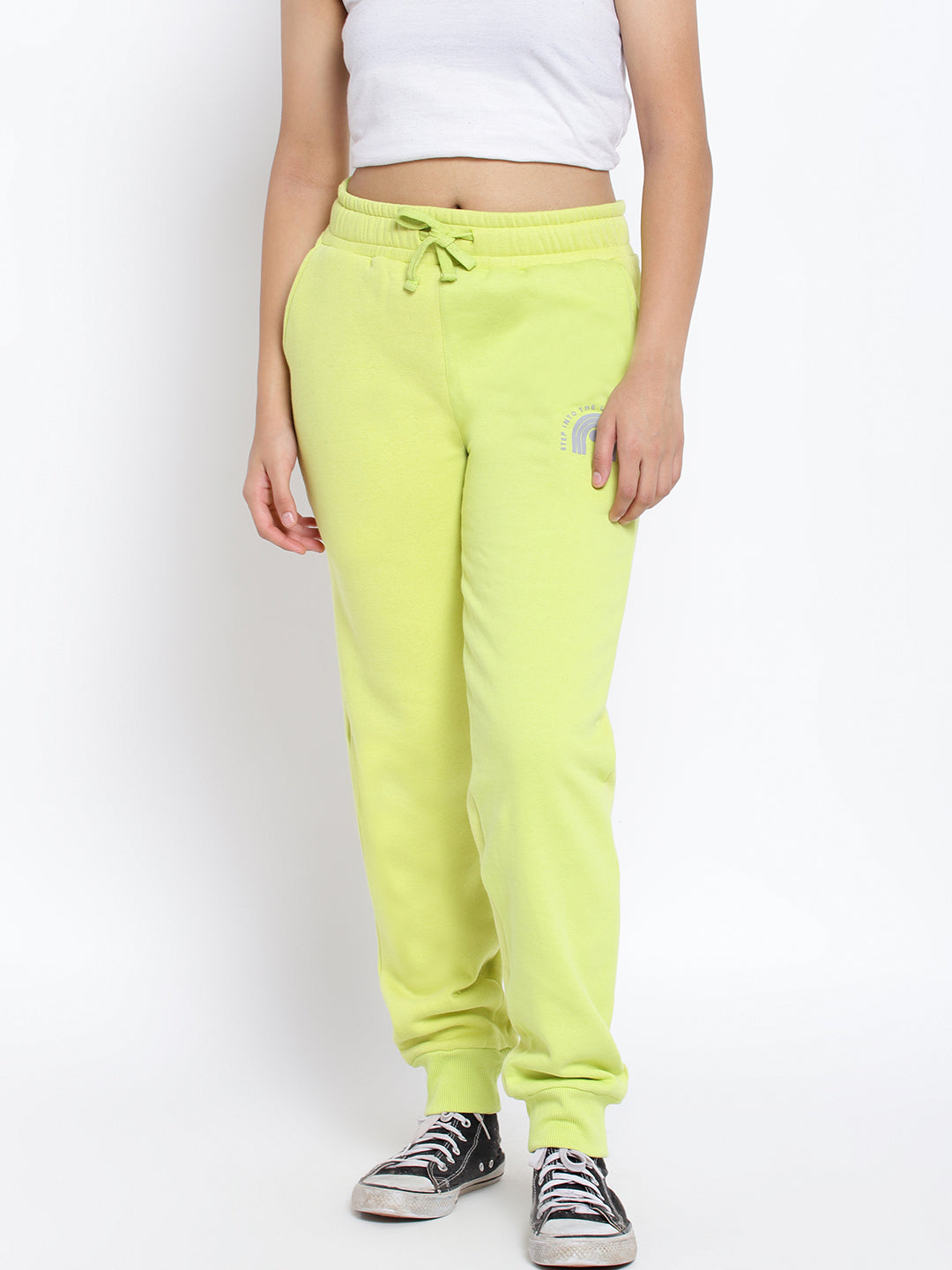 Lil Tomatoes Girls Cotton Fleece Trackpant