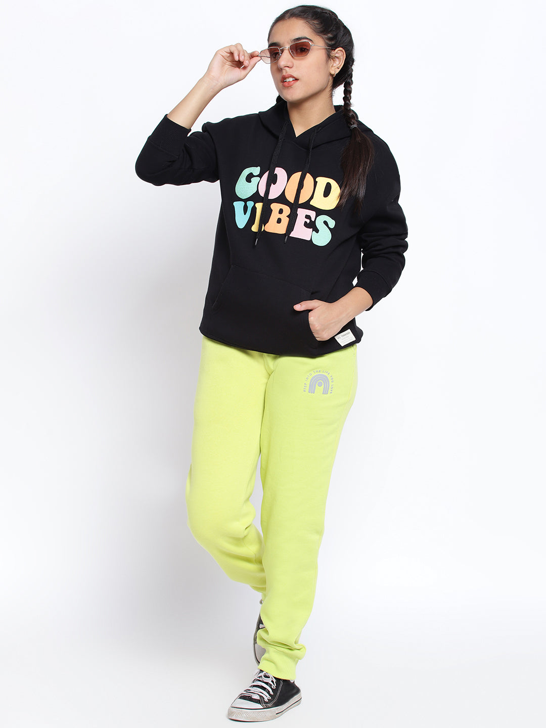 Lil Tomatoes Girls Cotton Fleece Trackpant