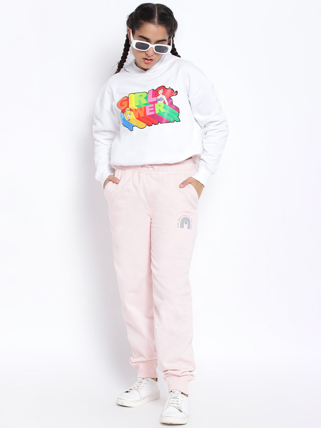 Lil Tomatoes Girls Cotton Fleece Trackpant