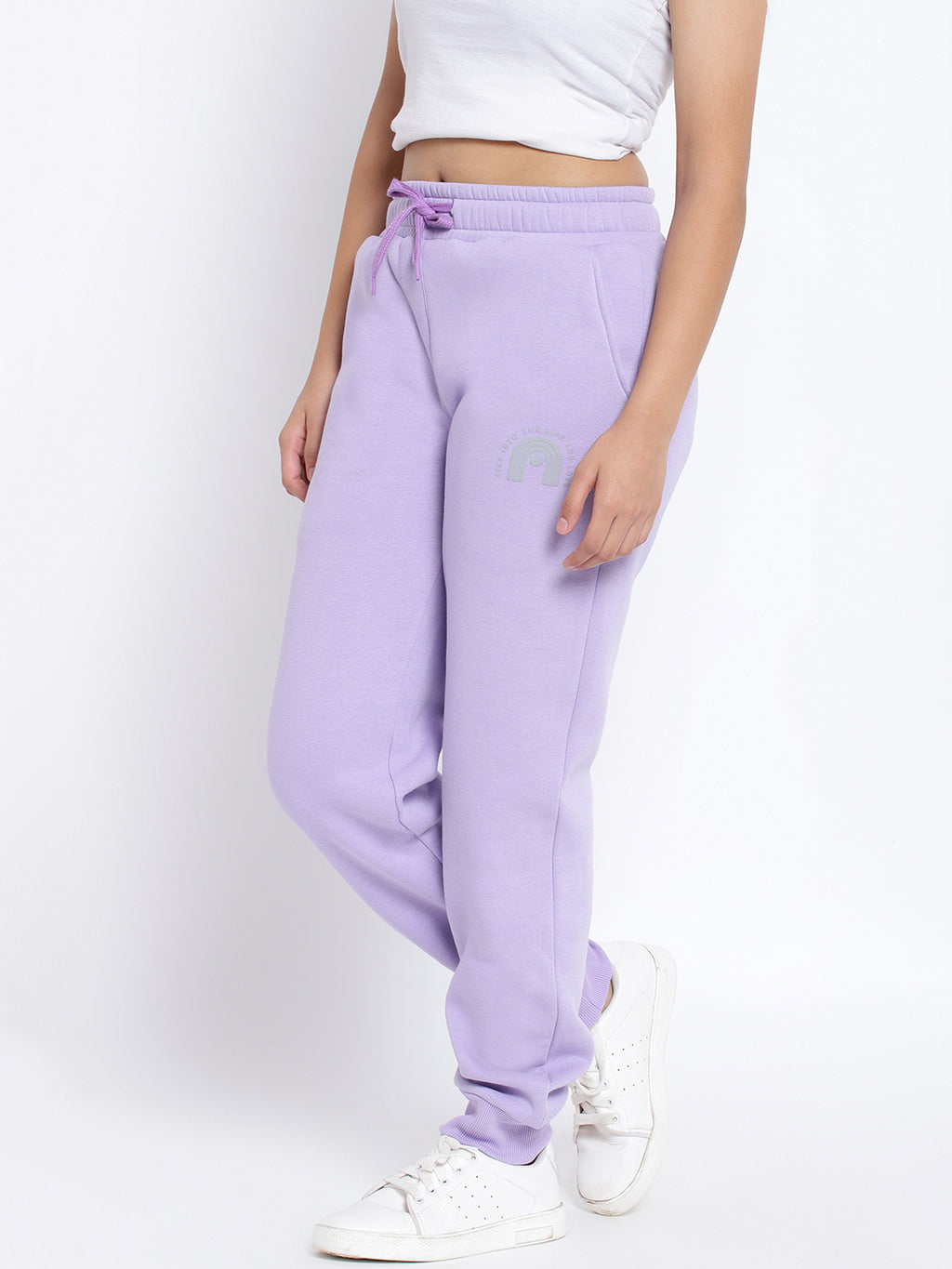 Lil Tomatoes Girls Cotton Fleece Trackpant