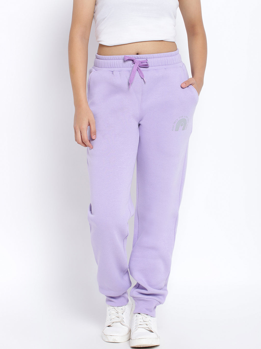 Lil Tomatoes Girls Cotton Fleece Trackpant
